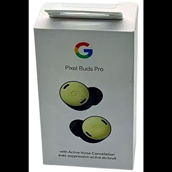 Google GA03204 Pixel Wireless Earbuds Pro Lemongrass - Picture 1 of 2